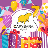 1 октября - день рождения компании CAPYBARA digital 